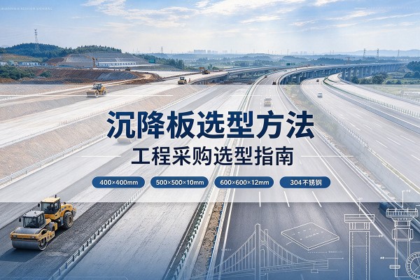 南充沉降板选择方法