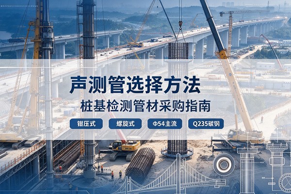 南充声测管选型标准